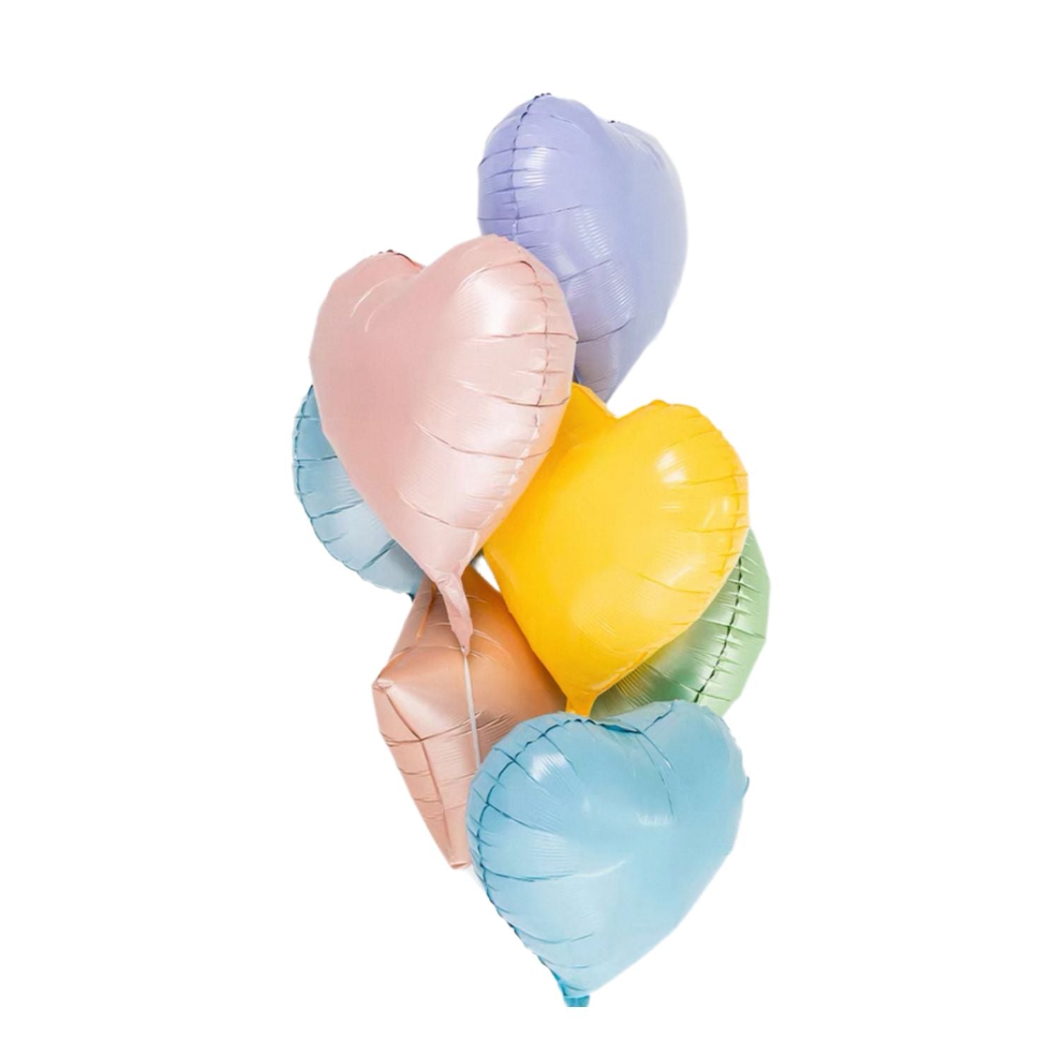Let's Party Shaped Foil Balloon Bouquet (set of 6)