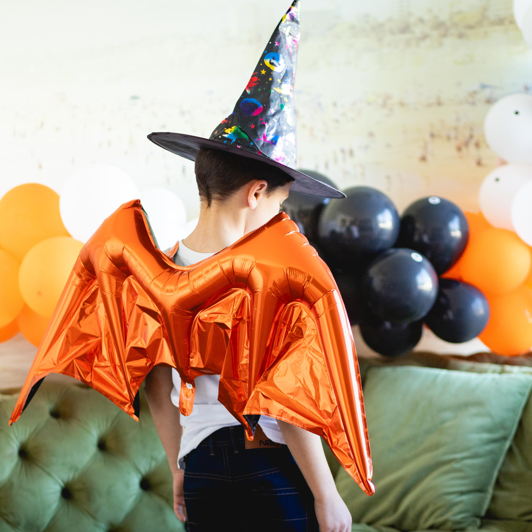 Halloween dress up bat wings, double sided