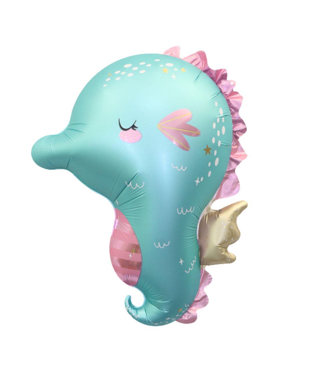 Baby Seahorse Balloon, Pastel