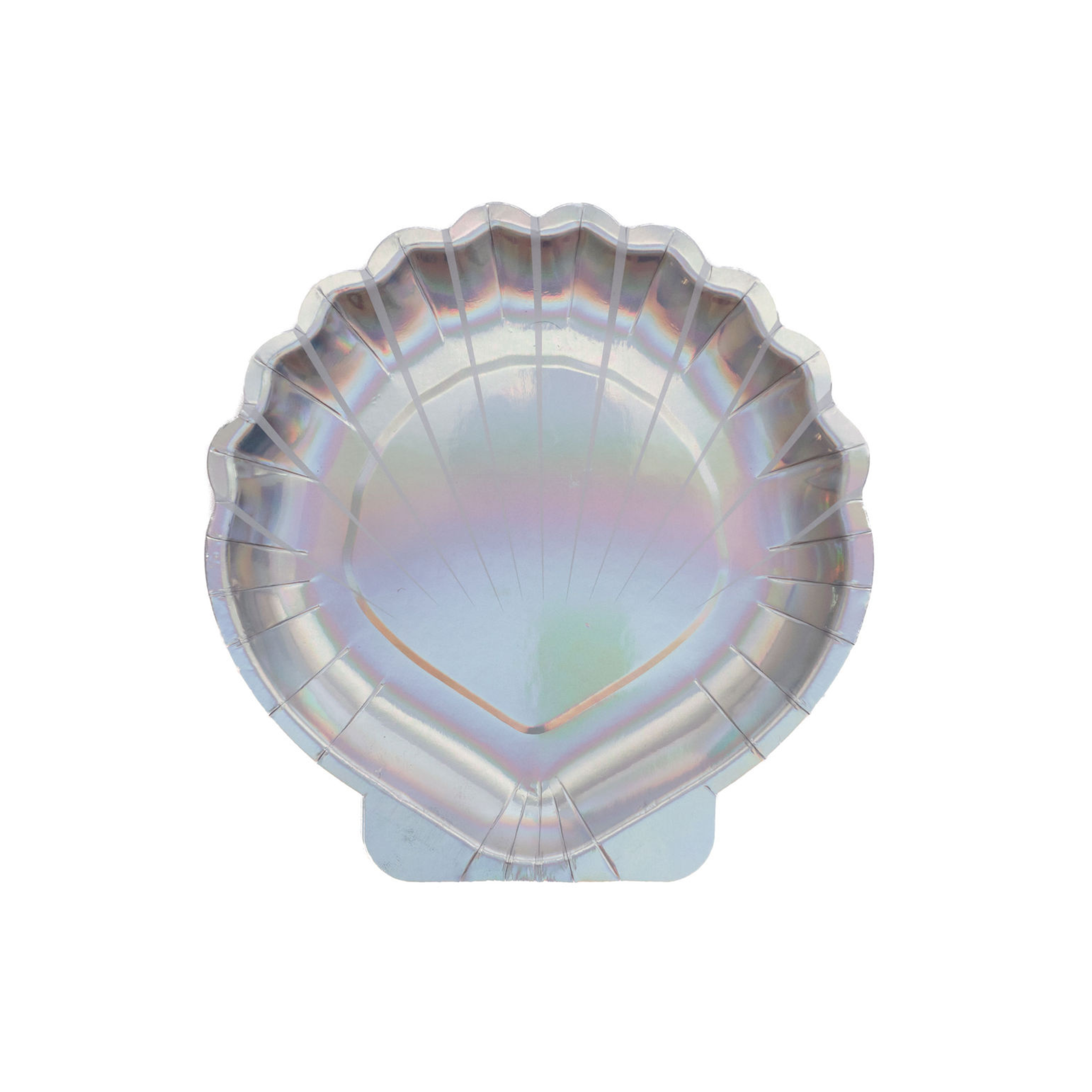Clam Shell Plate, Large (set of 8)