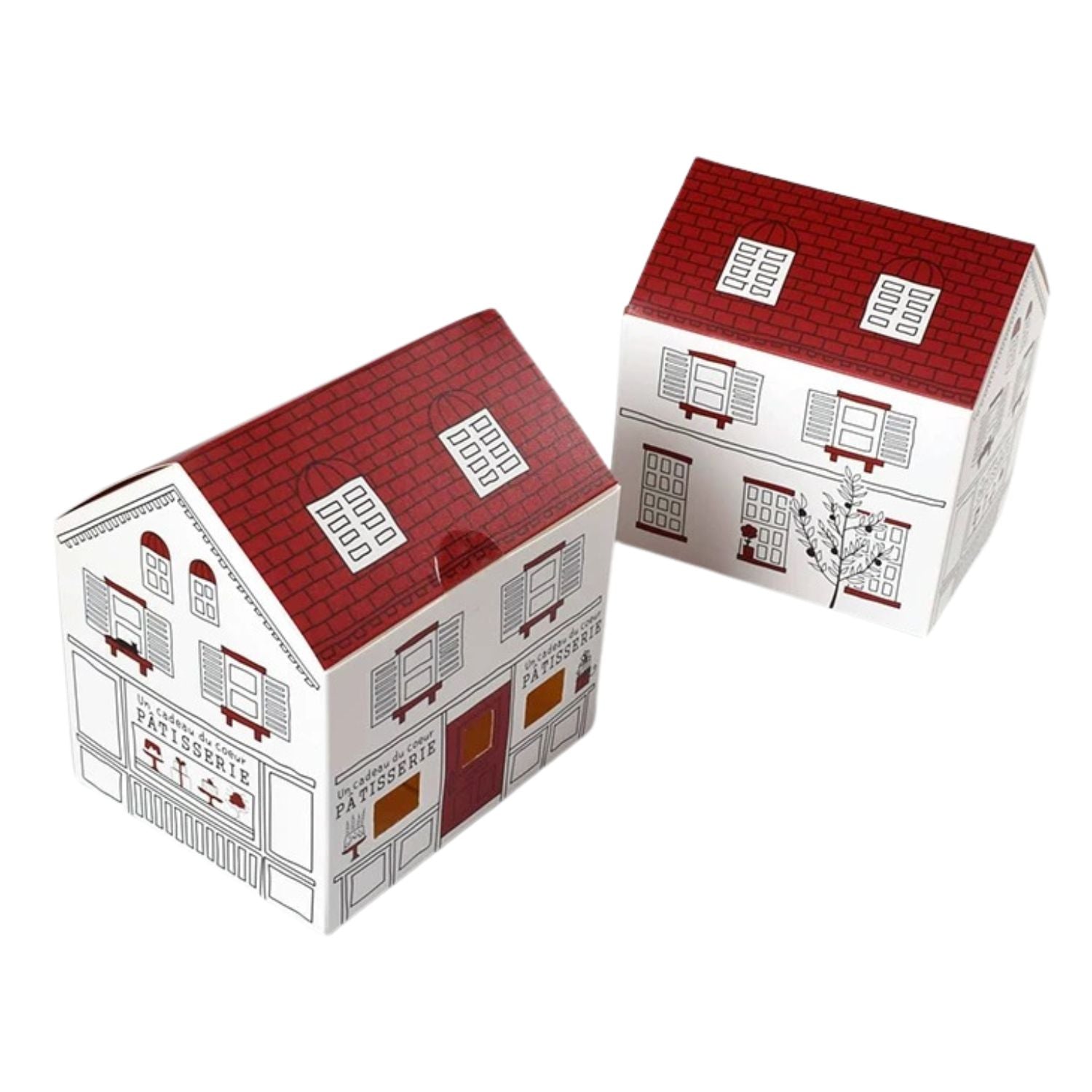 Patisserie Favour House Box (set of 4)