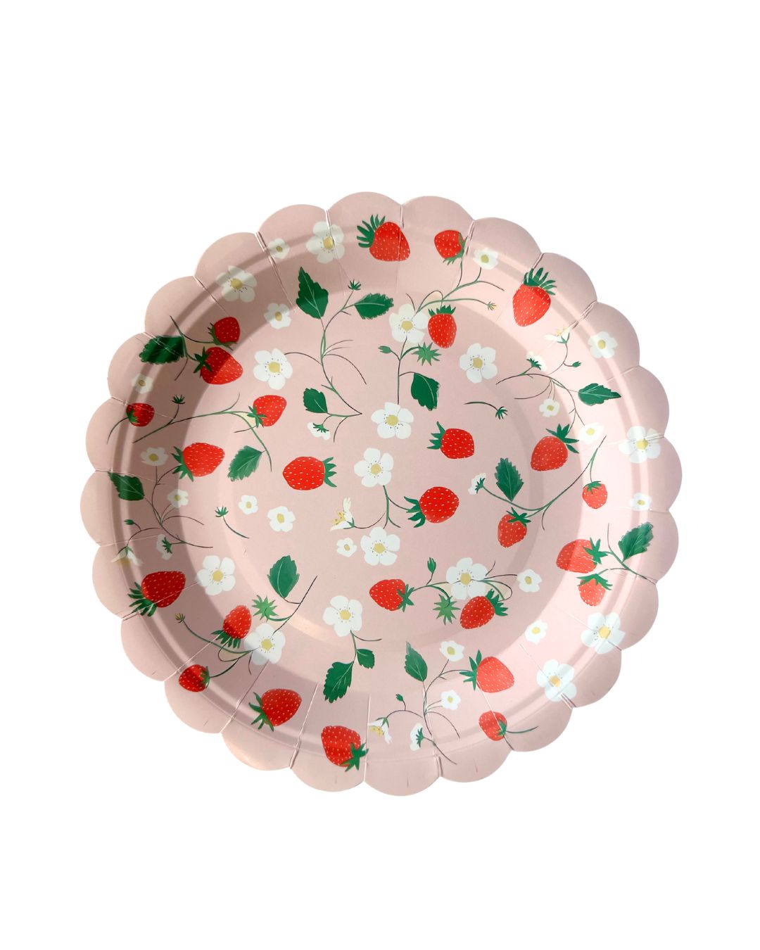 Strawberry Plates (set of 10)