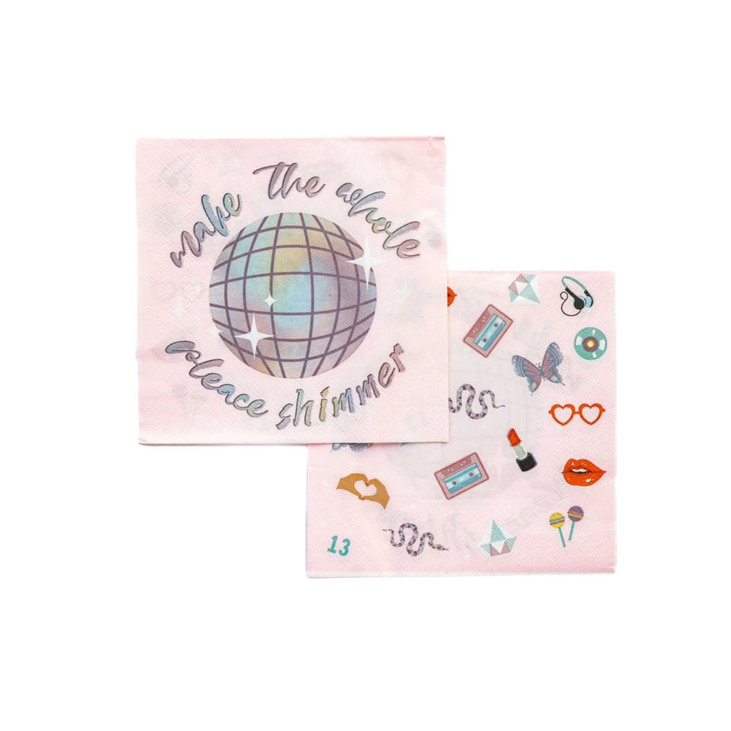 Tailor Swift Eras Icon Themed Napkins (pack of 20)