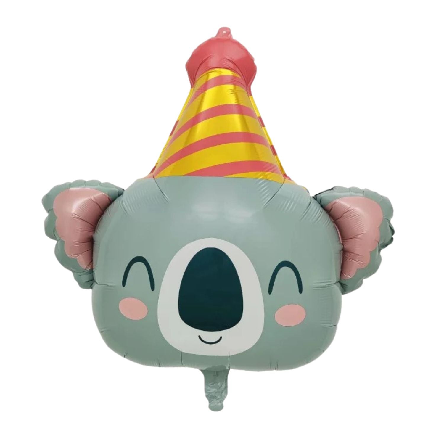 Birthday Koala Head Foil Balloon