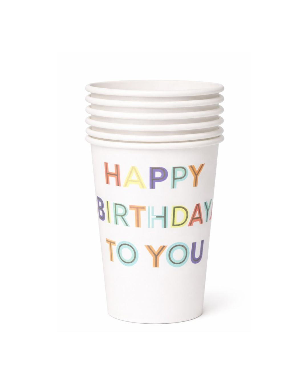 Happy Birthday Cups (set of 8)
