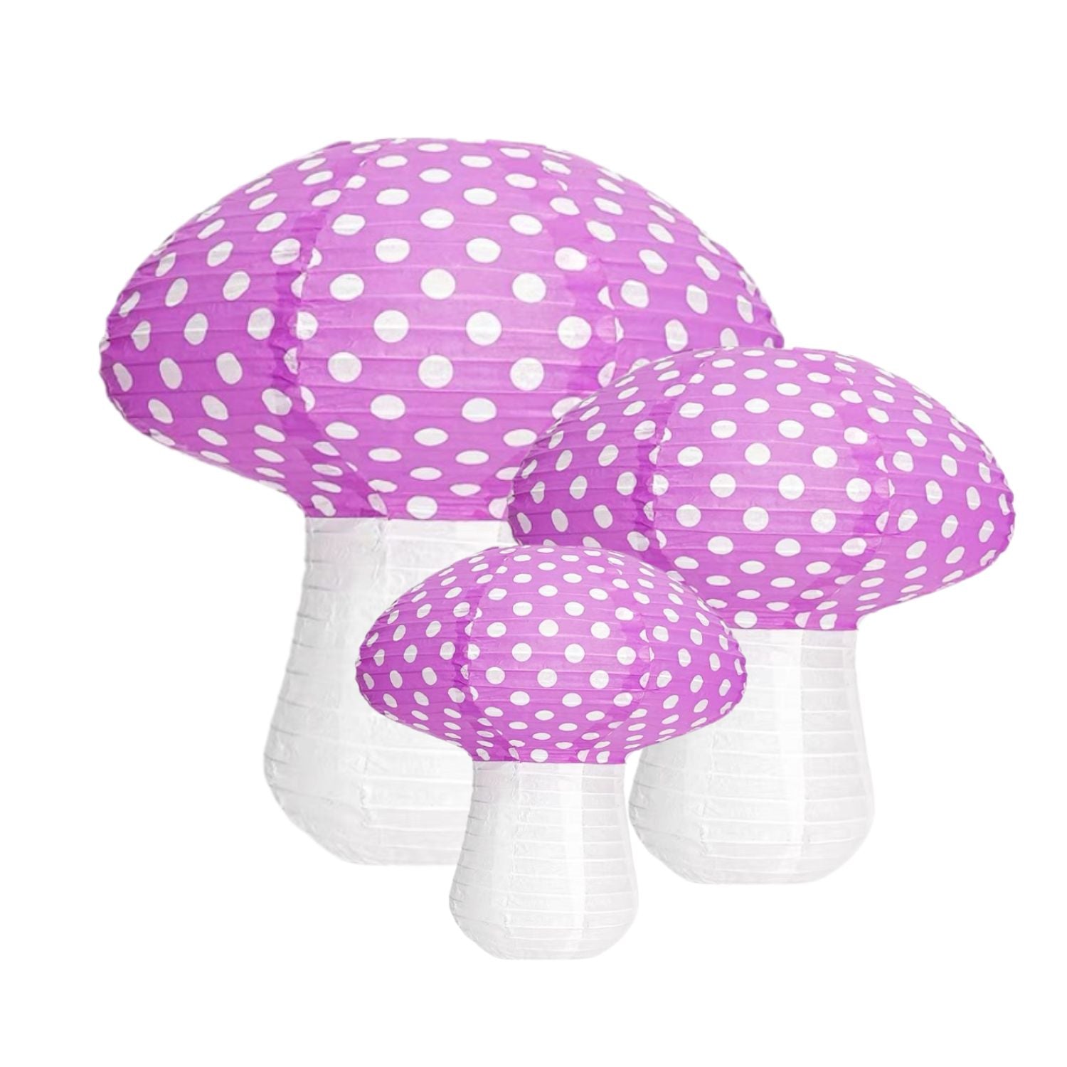 Mushroom Lantern, Purple