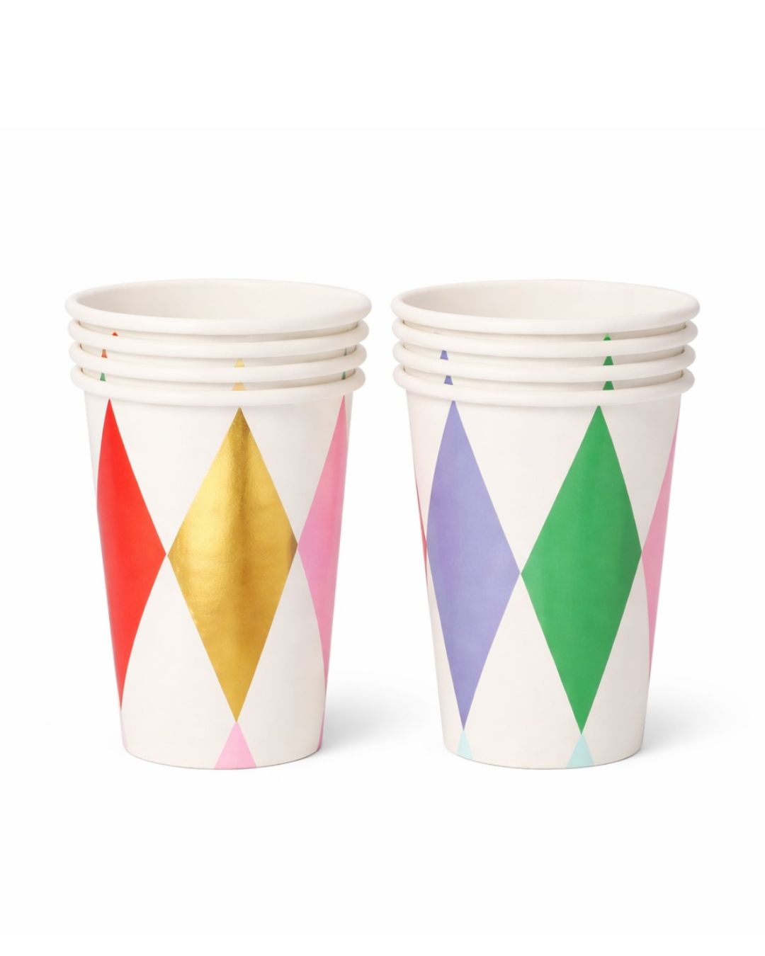 Let's Party Diamond Paper Cups(set of 8)
