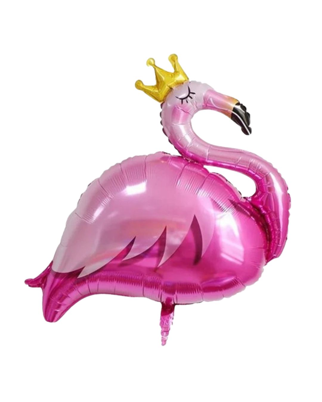 Crown Flamingo Foil Balloon