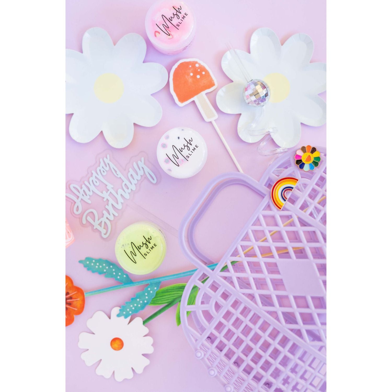 Retro Mini Jelly Favor Basket