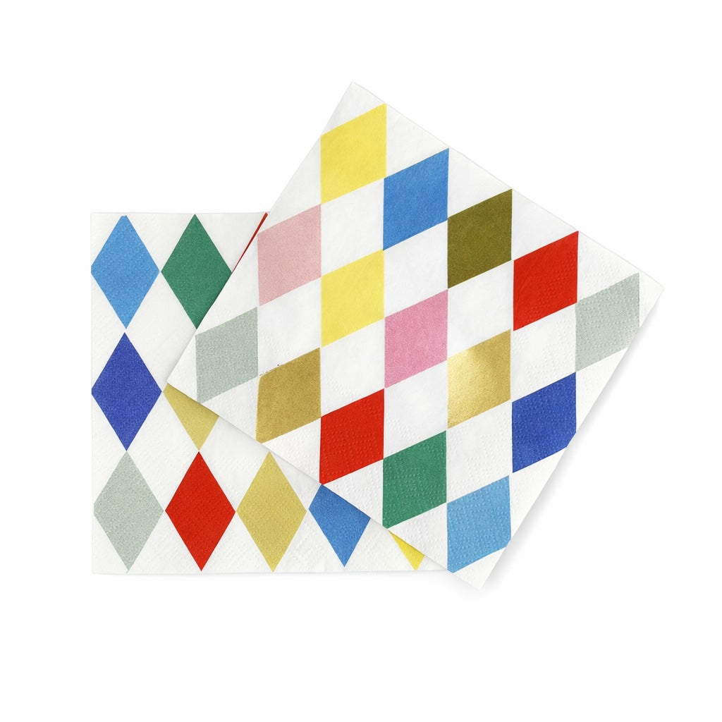 Let's Party Diamond Napkins (pack of 16)