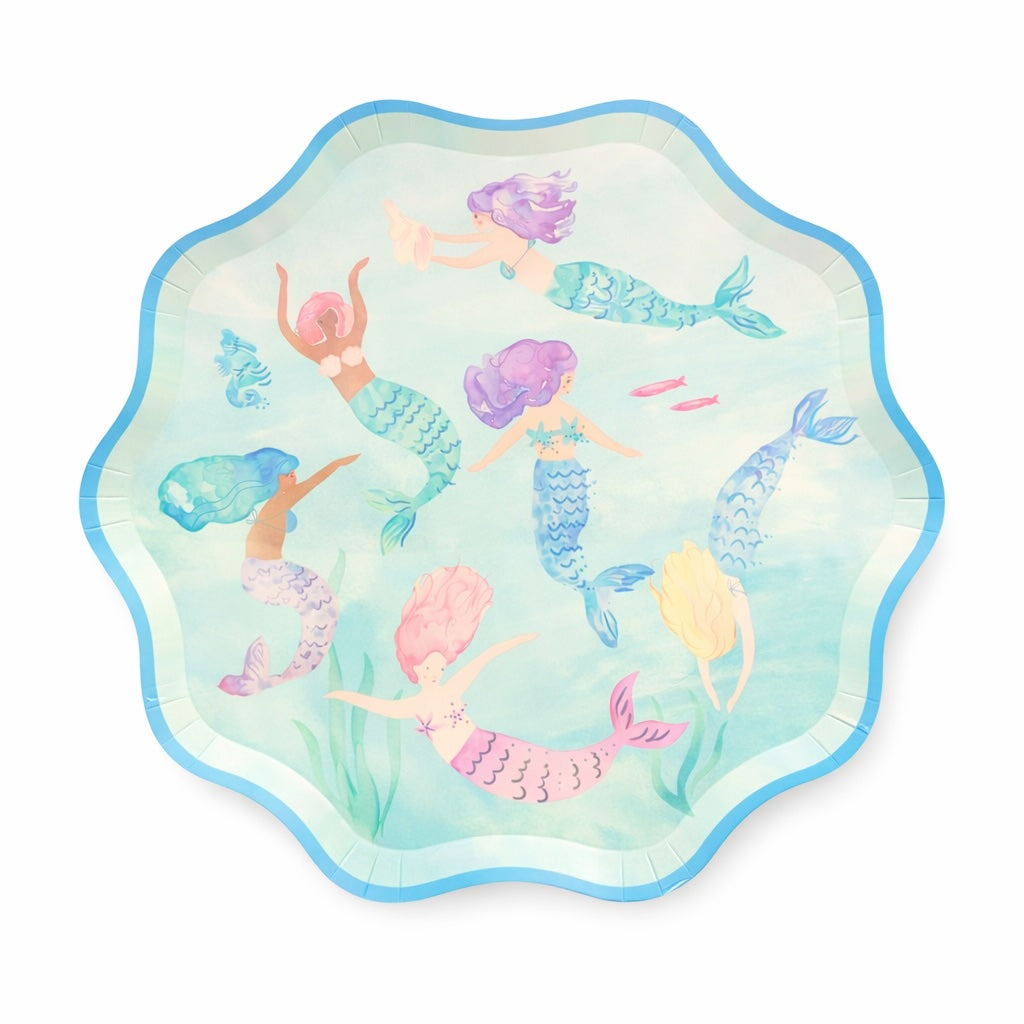 Mermaid Dreams Paper Plate (set of 8)