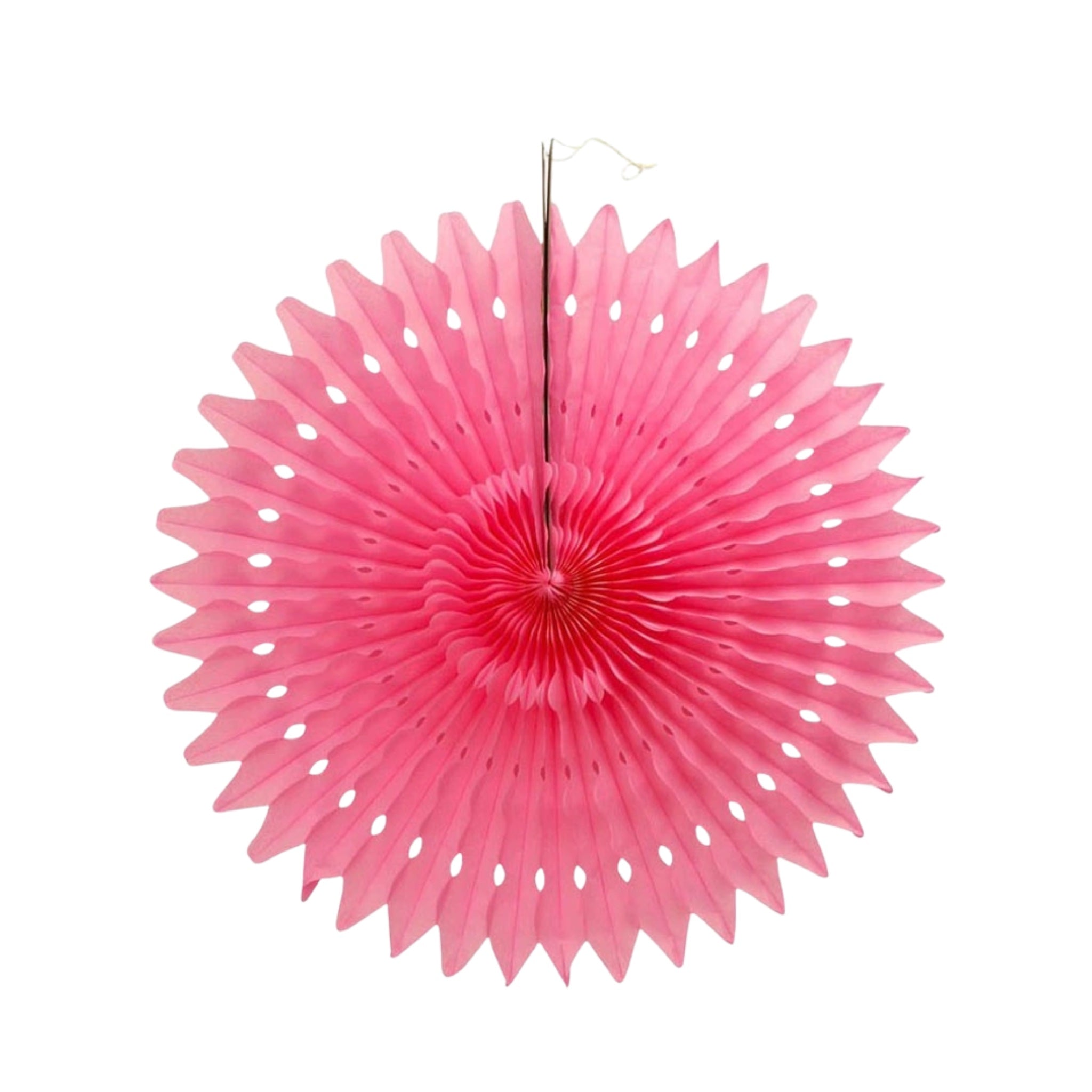 Pink Honeycomb Fan, small (set of 1)