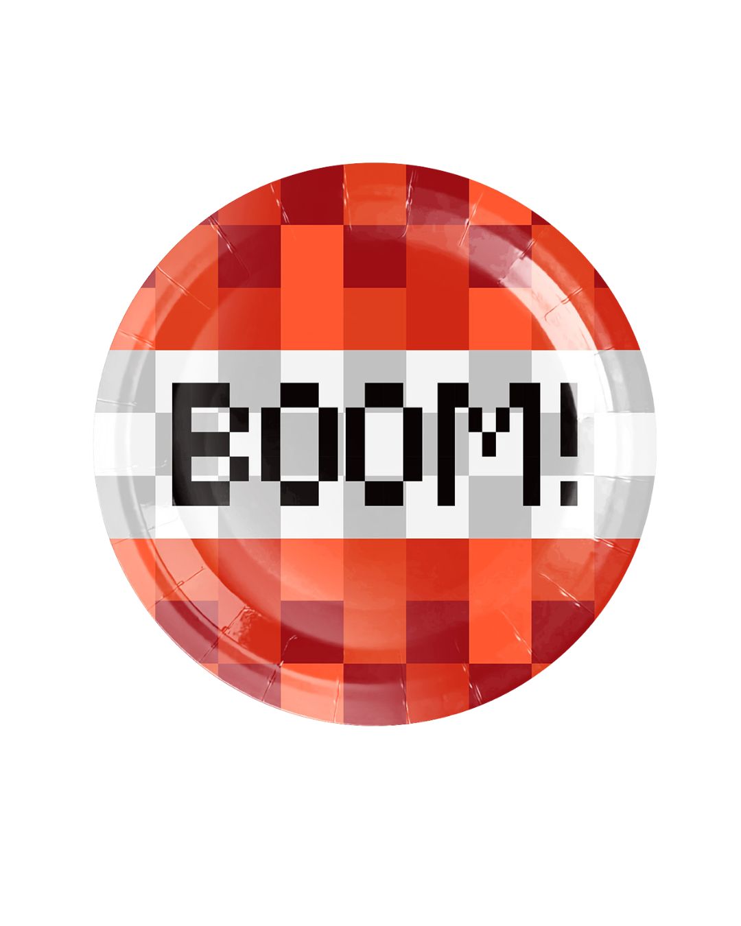 BOOM Minecraft Plate (set of 10)