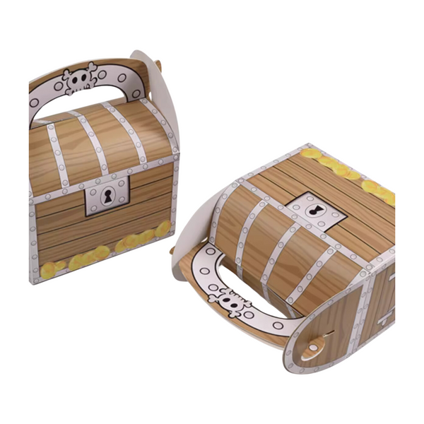 Pirate Treasure Chest Favor Boxes (set of 4)