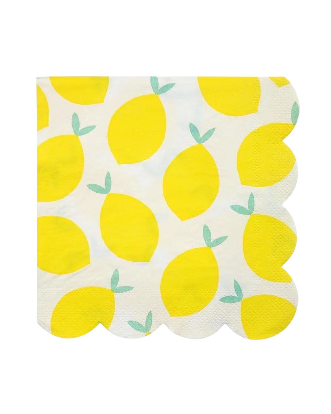 Lemon Paper Napkins (pack of 16)