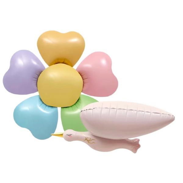 Pastel Daisy Foil Balloon