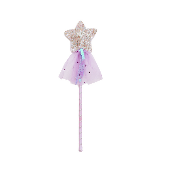 Star Tassel Fairy Wand, Purple