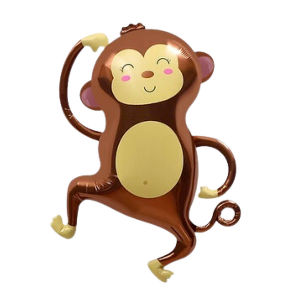 Jungle Monkey Foil Balloon