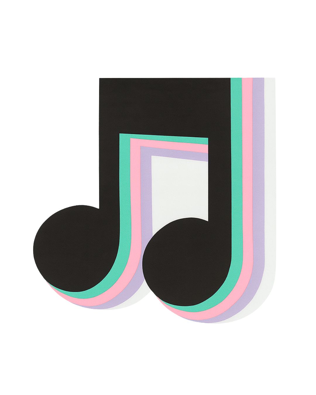 Music Notes Themed Napkins (pack of 20)