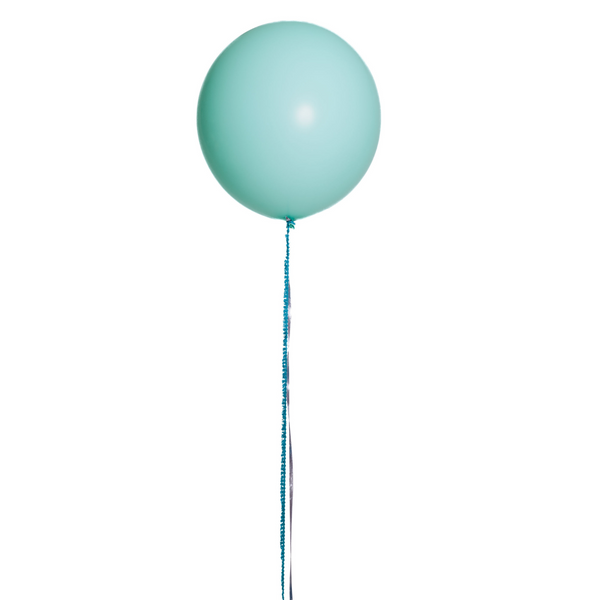 Jumbo Round Biodegradable Pastel Green Matt Latex Balloon