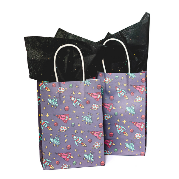 Space Themed Favour Bags (set of 8)