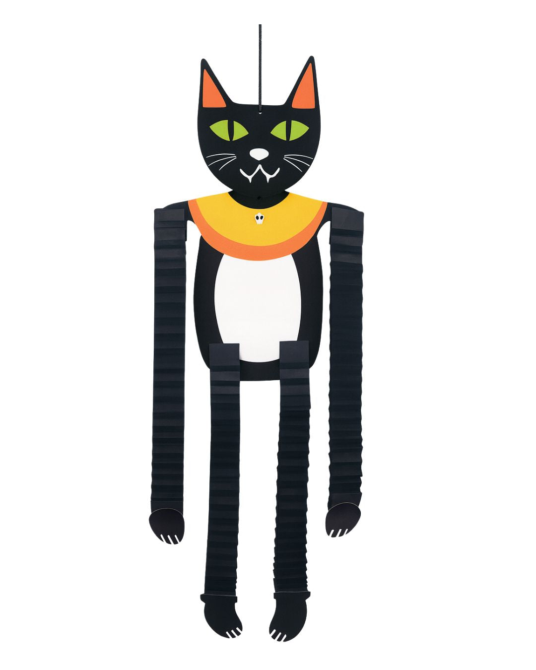Halloween Cat, Honeycomb Decoration (set of 1)