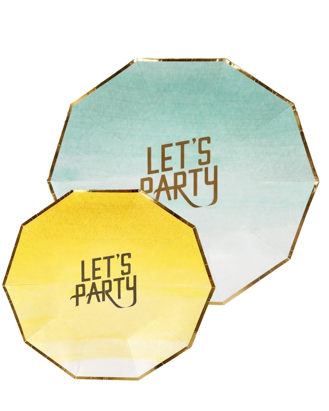 Let's Party Plates, Small (set of 8)