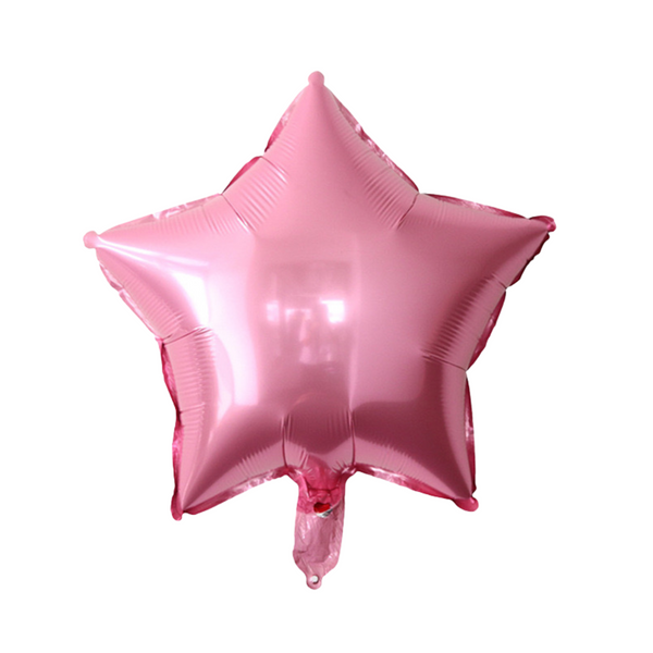 Star Shaped Foil Balloon, Pink