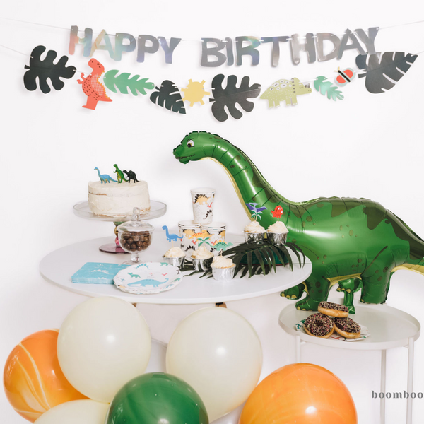 Dinosaur Balloon Cloud and Garland Kit
