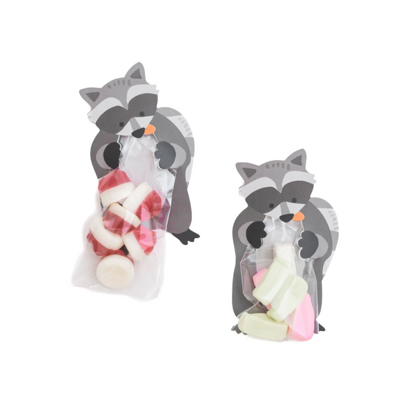 Raccoon Candy Bag (set of 10)