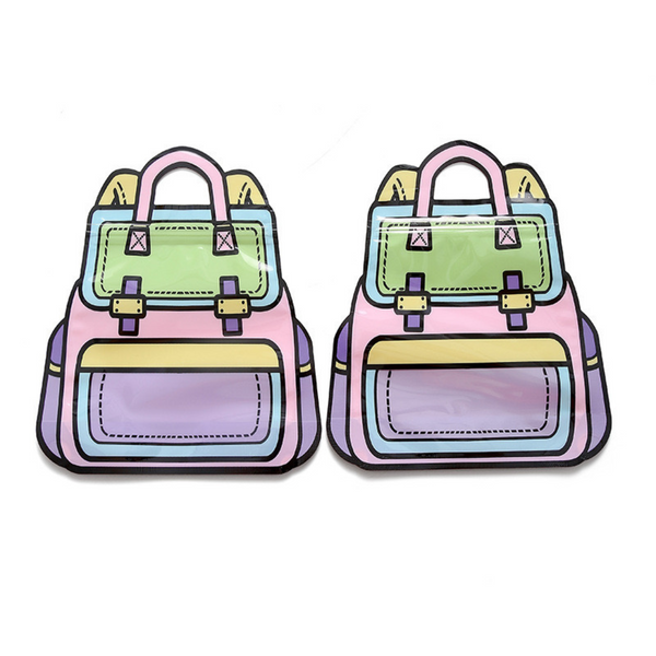 Retro Reusable Backpack Candy Bag (set of 2)