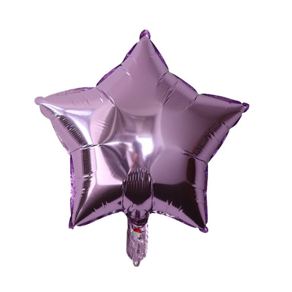 Star Shaped Foil Balloon, Purple