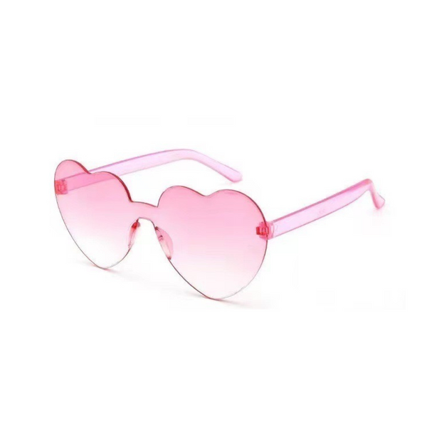 Heart Sunglasses, Faded Pink