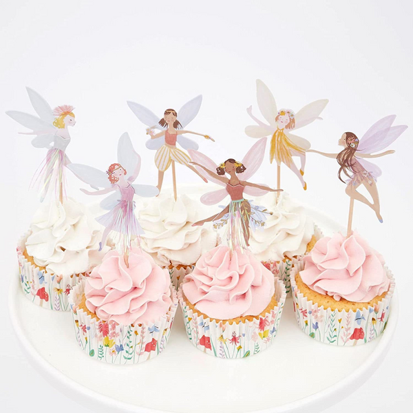 Dancing Fairy Cake Topper Mix (set of 12)