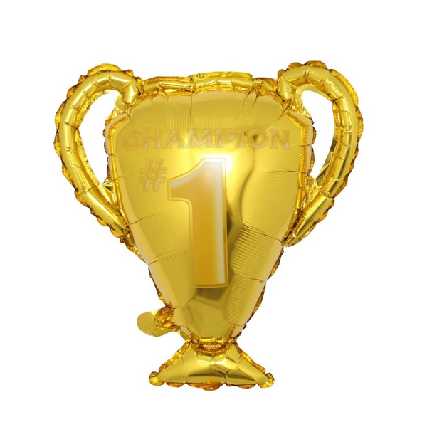 Gold Cup Trophy Foil Balloon