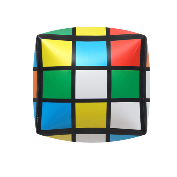 4D Rubix Cube Foil Balloon