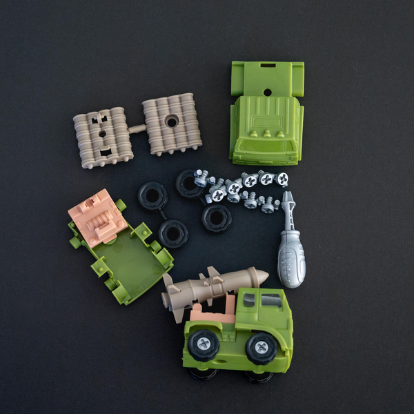 Army Truck DIY Toy (pack of 2)
