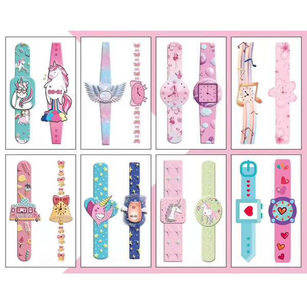 Girl Watch Themed Shaped Tattoos (set of 8)