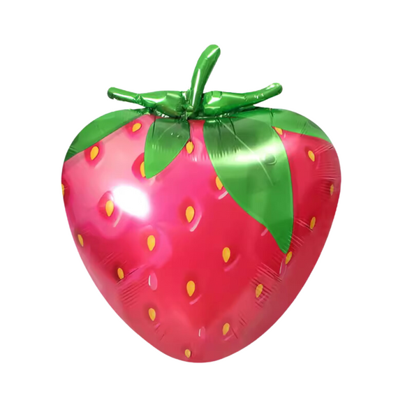 Strawberry Shaped Foil Balloon