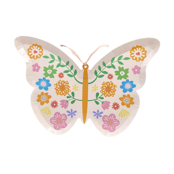 Butterfly Plates (set of 8)