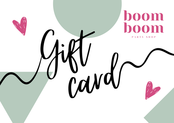 Boom Boom Party Gift Card