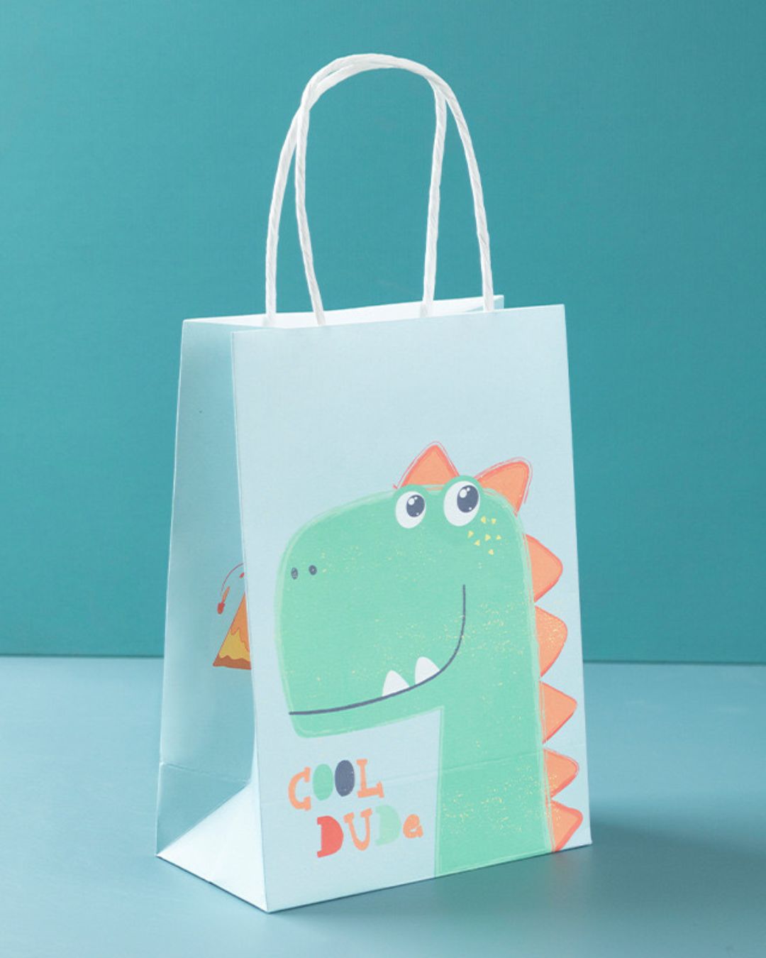 Cartoon Dinosaur Favour Bag (set of 8)