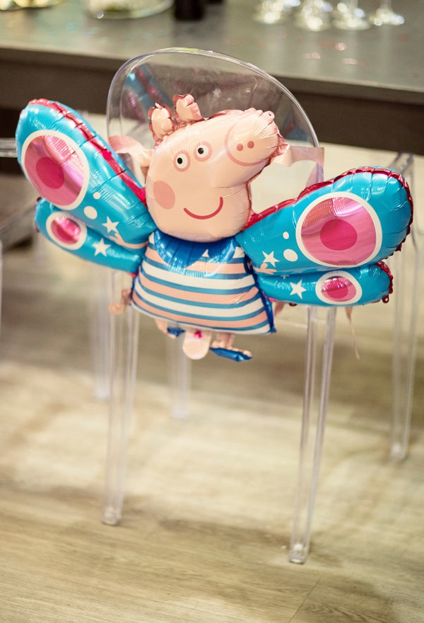 Peppa Pig Dress up wings, foil balloon