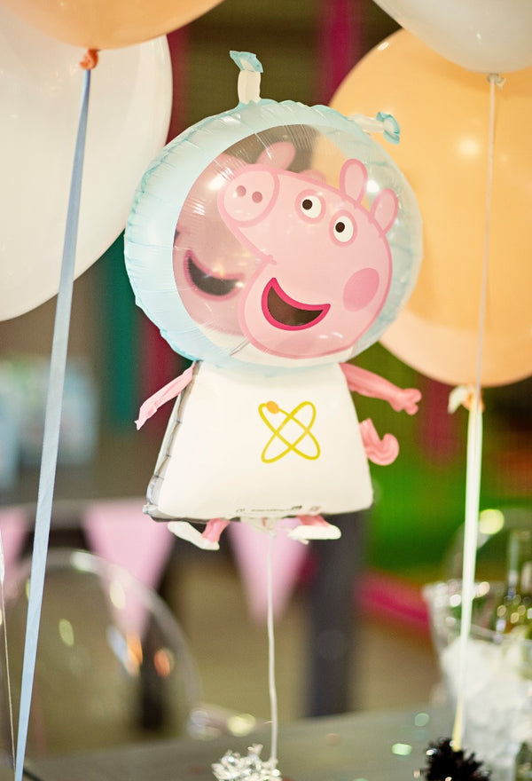 Piggy Peppa Space Shaped Foil Balloon