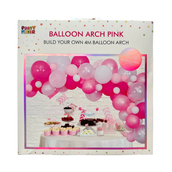 Balloon Arch Pink Kit