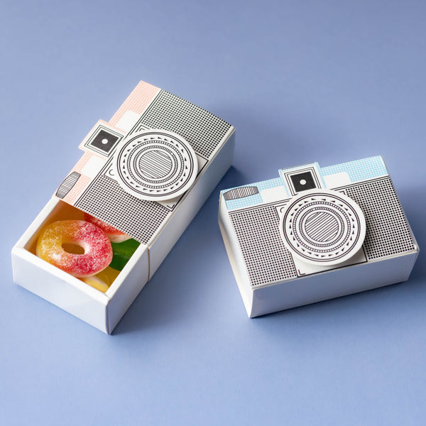 Camera shaped Favour Boxes (set of 4)