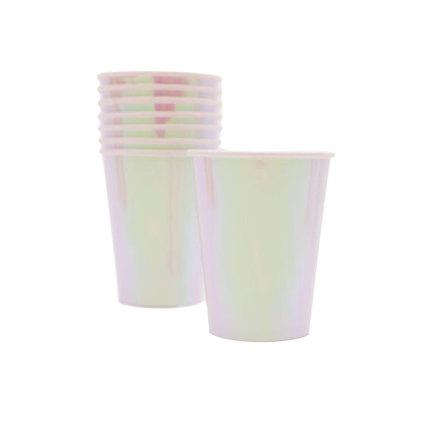 Iridescent Cups (set of 8)