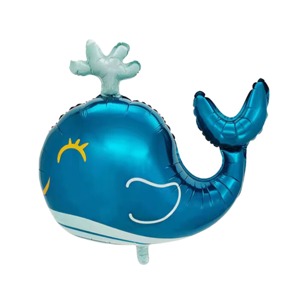 Blue Whale Foil Balloon