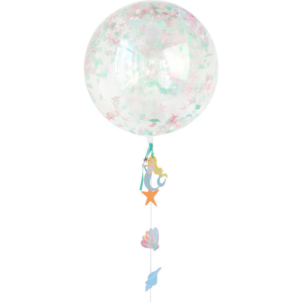 Mermaid Bobo Confetti Balloon