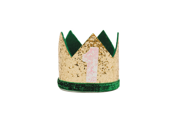 First Birthday Gold Crown